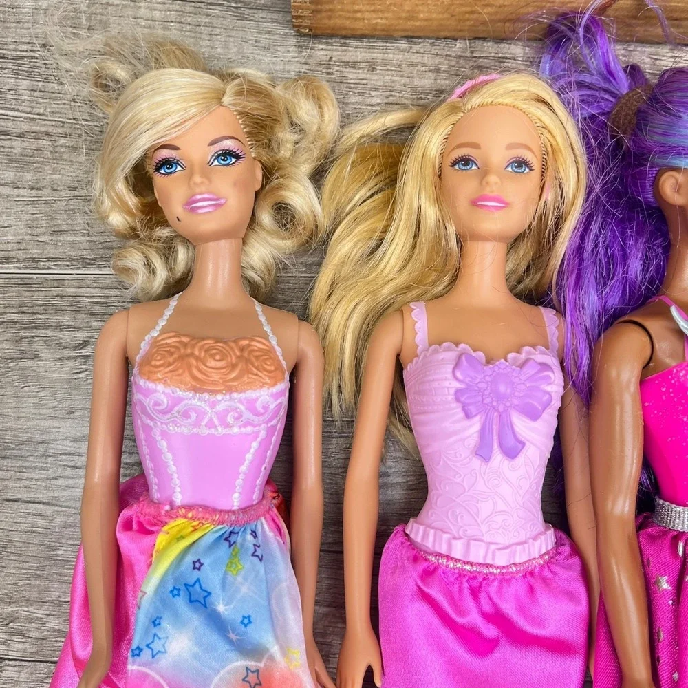 Lot If 6 BARBIE DREAMTOPIA Princesses Collection‎ Good Condition